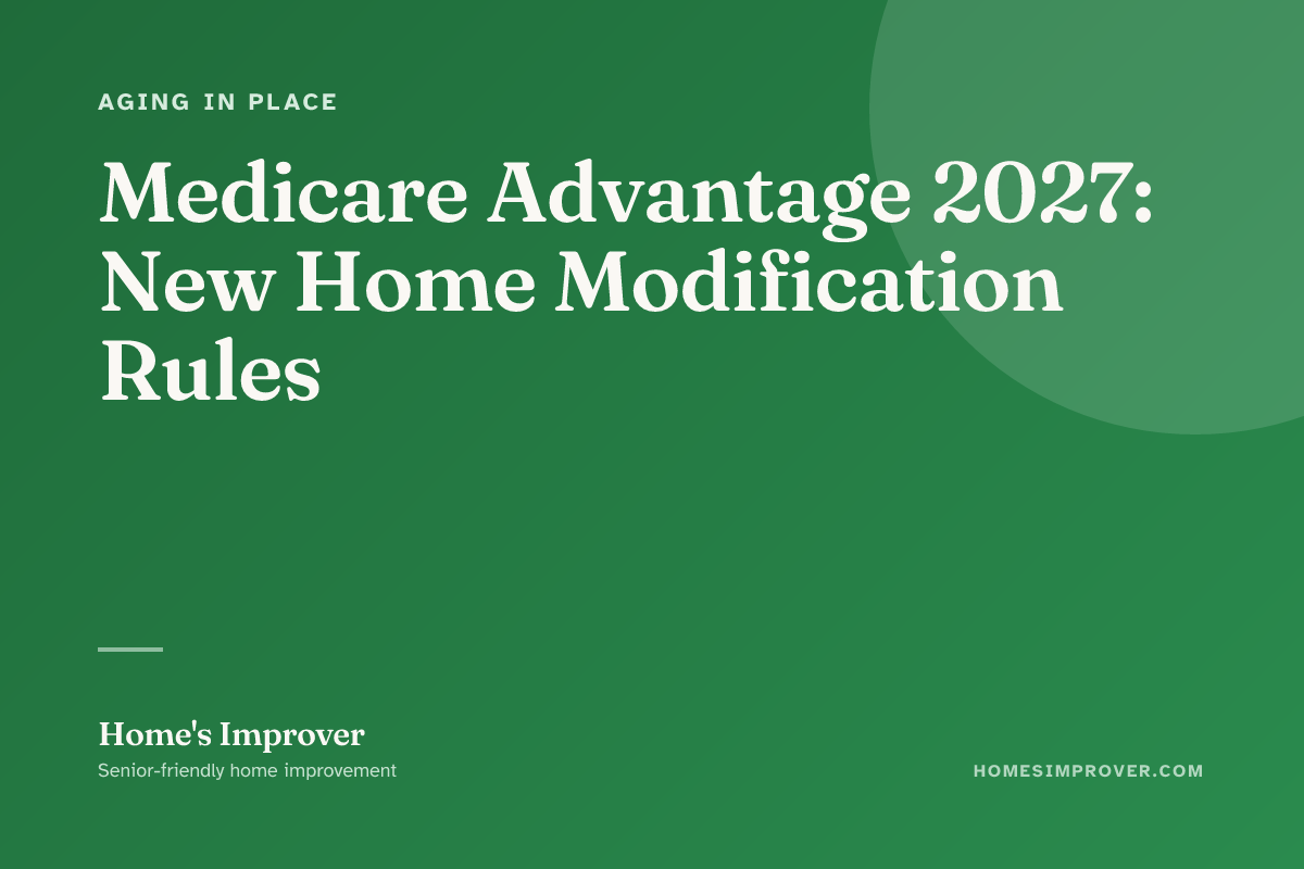 A senior woman reviewing a Medicare Advantage Evidence of Coverage document with a caregiver pointing at the supplemental benefits section