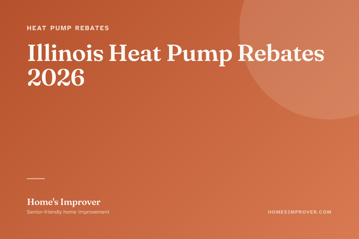 A heat pump installed at an Illinois home in winter