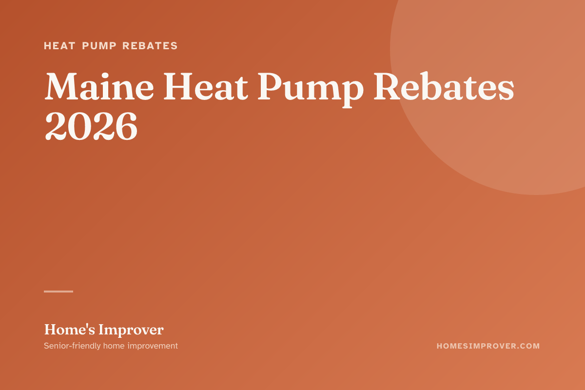 A heat pump installed at a Maine home in winter