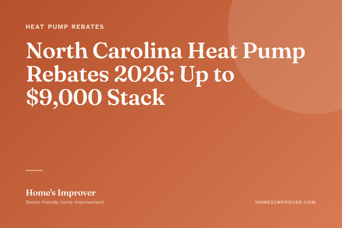 A North Carolina home with a Duke Energy meter and a newly-installed heat pump unit on a brick exterior wall