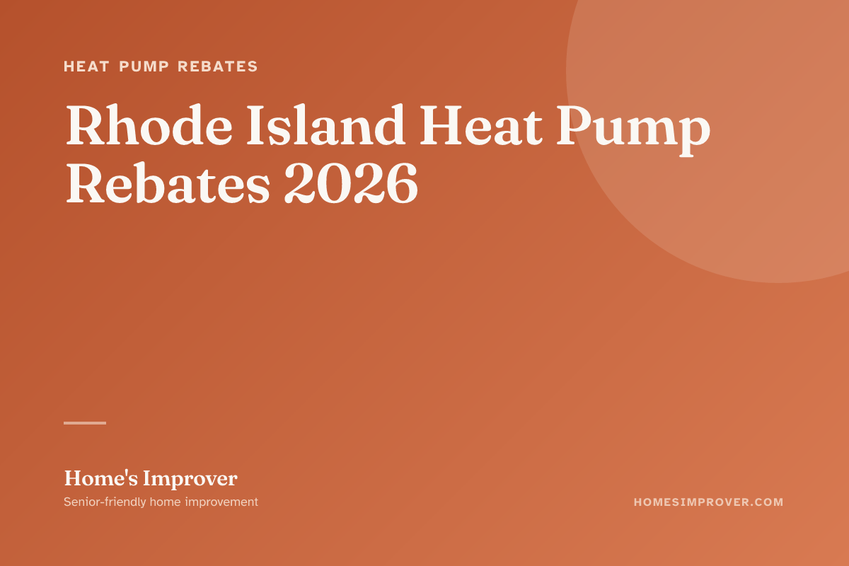 A heat pump at a Rhode Island home