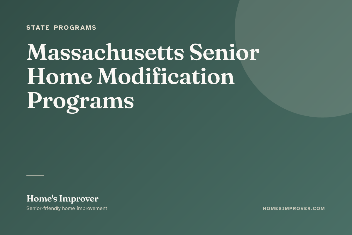 A Massachusetts senior home with accessibility modifications