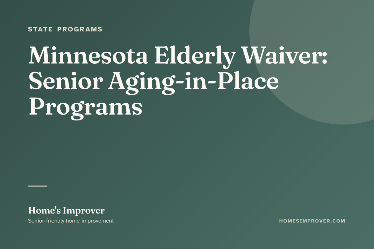 A Minnesota senior home with accessibility modifications