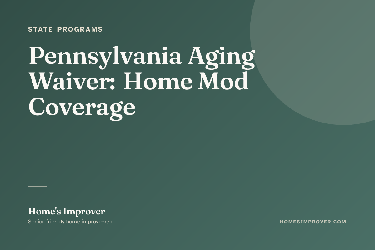 A Pennsylvania senior home with accessibility modifications